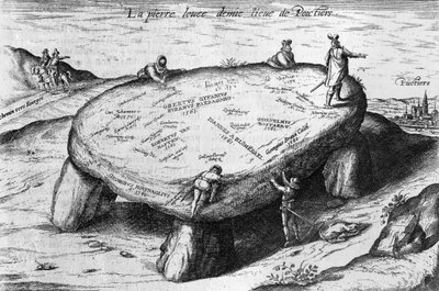 Den løftede sten, illustration fra 